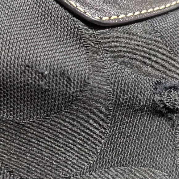 Black Coach Purse - Picture 6 of 7